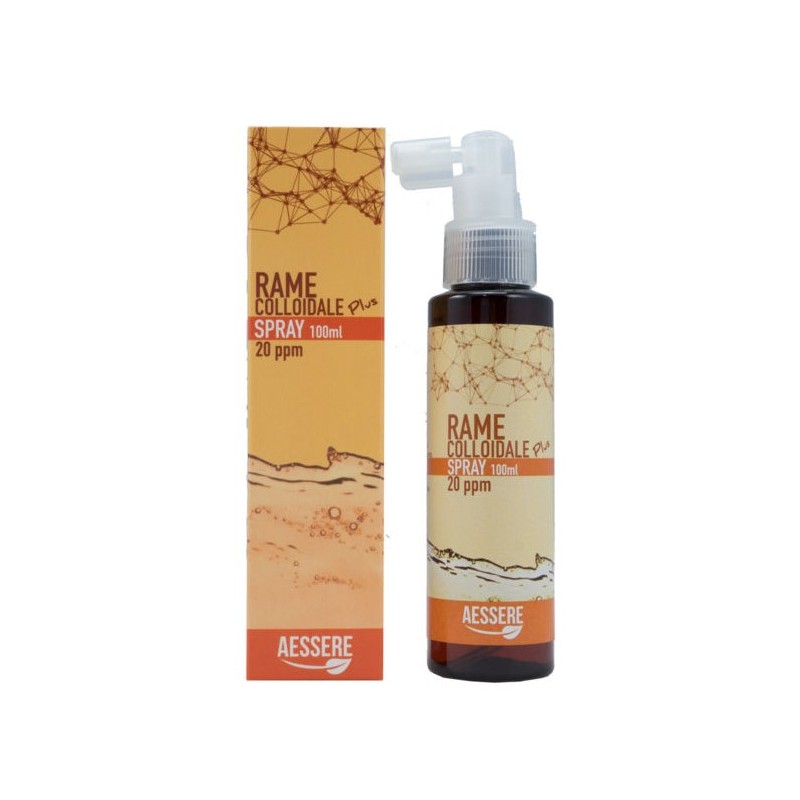 Aessere Rame Colloidale Plus Spray 20ppm 100 Ml