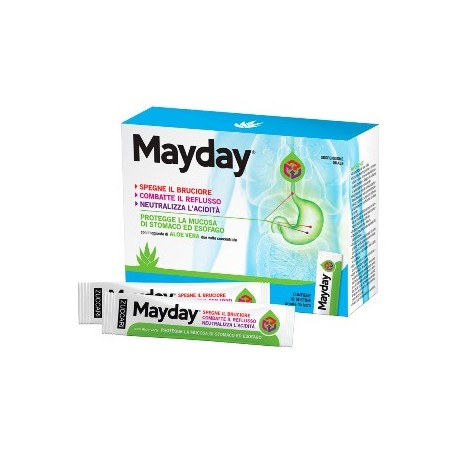 Zuccari Mayday Sospensione Per Uso Orale Alla Menta 18 Stick 10 Ml