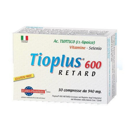 Euro-pharma Tioplus 600 Retard 30 Compresse