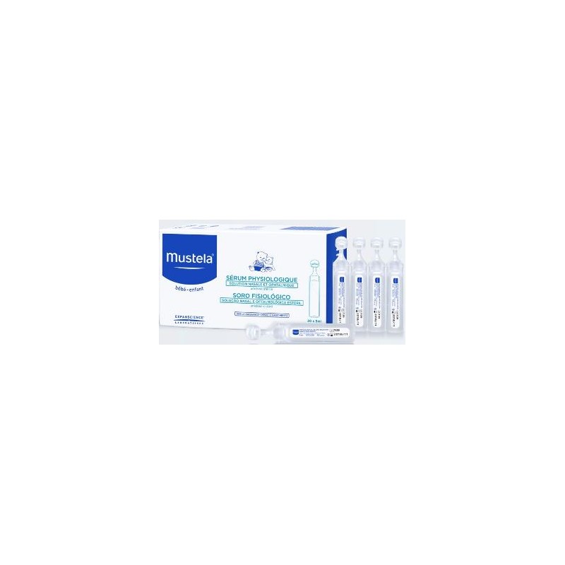 Lab. Expanscience Italia Mustela Soluzione Fisiologica 20 Fiale 5 Ml Monouso