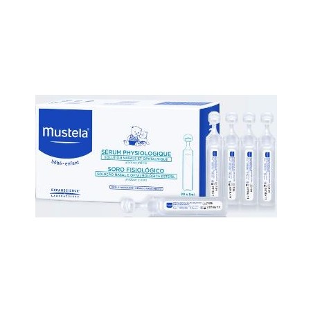 Lab. Expanscience Italia Mustela Soluzione Fisiologica 20 Fiale 5 Ml Monouso