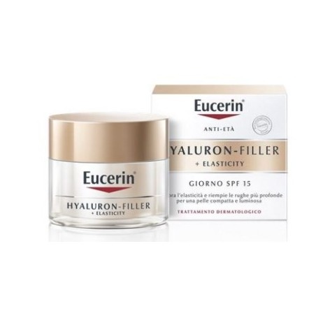 vasetto 50 ml eucerin hyaluron-filler elasticity giorno spf 15