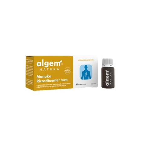 Algem Natura Algem Manuka Ricostituente Forte 10 Flaconcini 10 Ml