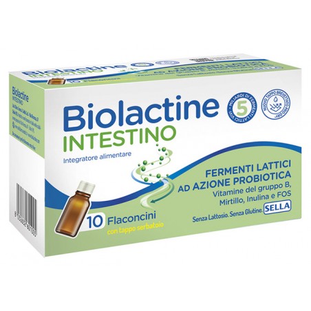 Sella Biolactine Intestino 5mld 10 Flaconcini 9 Ml