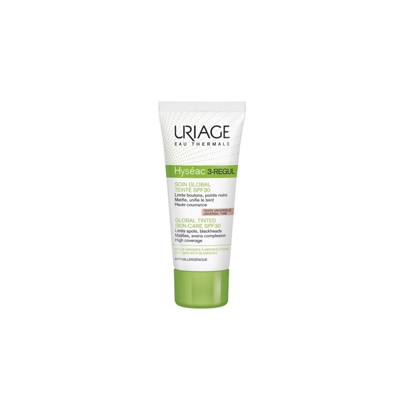 Uriage Laboratoires Dermatolog Hyseac 3-regul Cream Colorate Sp30 40 Ml