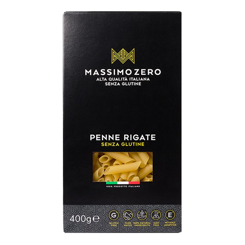 Massimo Zero Penne Rigate 400 G