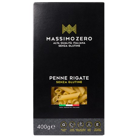 Massimo Zero Penne Rigate 400 G