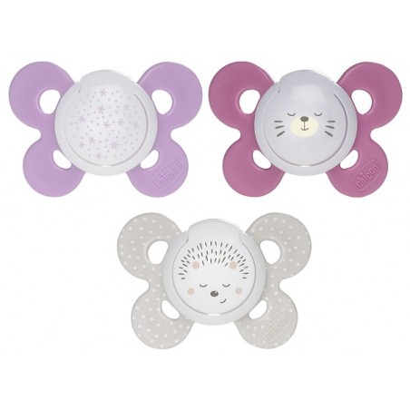 Chicco Succhietto Comfort Lumi In Silicone G16-36 Mesi 2