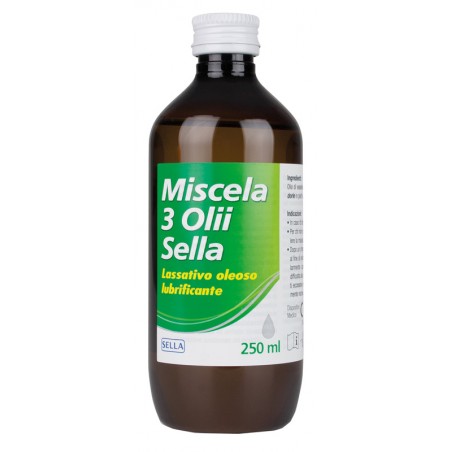 Sella Miscela 3 Olii Lassativo 250 Ml Md