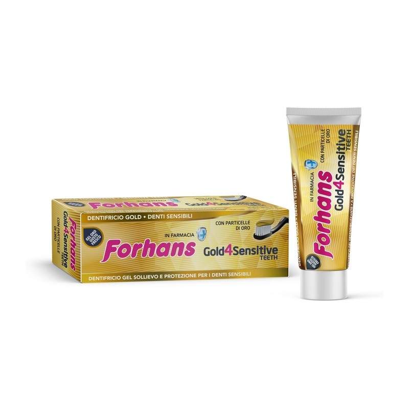 Uragme Forhans Gold4white Dentifricio 75 Ml