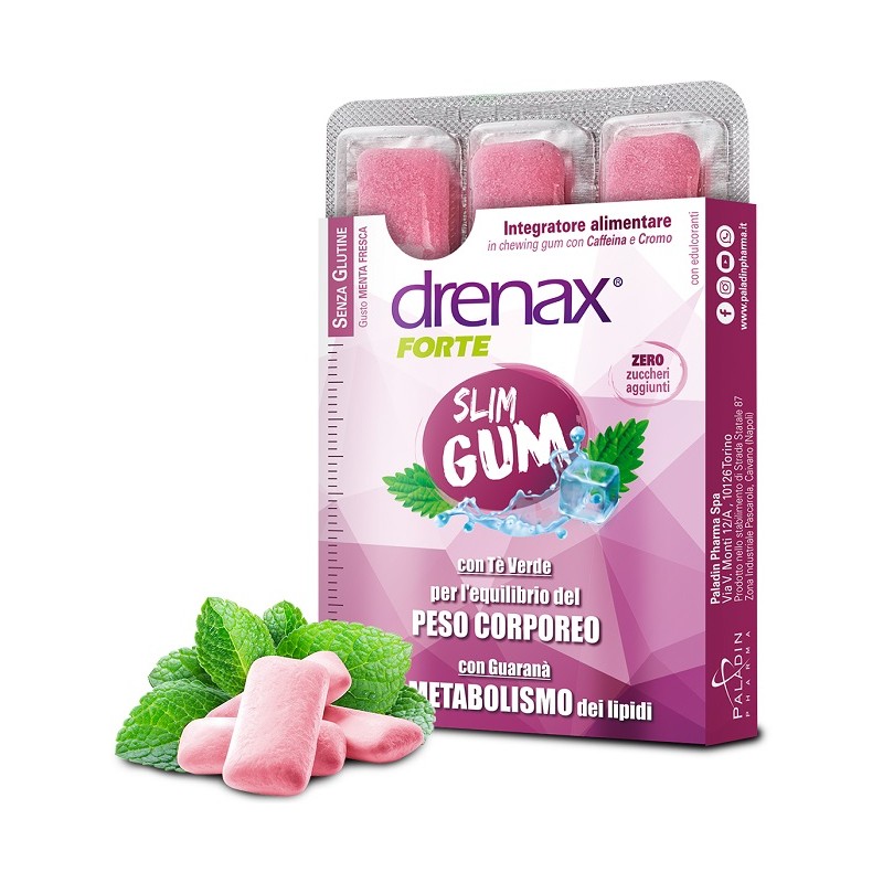 Paladin Pharma Drenax Slim Dimagrante 9 Gum