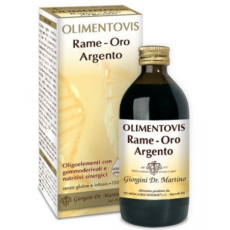 Dr. Giorgini Ser-vis Rame Oro Argento Olimentovis 200 Ml