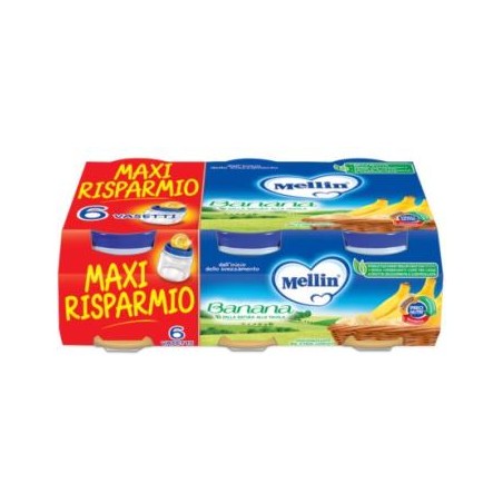 Danone Nutricia Soc. Ben. Mellin Omogeneizzato Banana 6 X 100 G