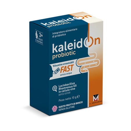 A. Menarini Ind. Farm. Riun. Kaleidon Probiotic Fast Frutti Di Bosco 10 Buste Orosolubili