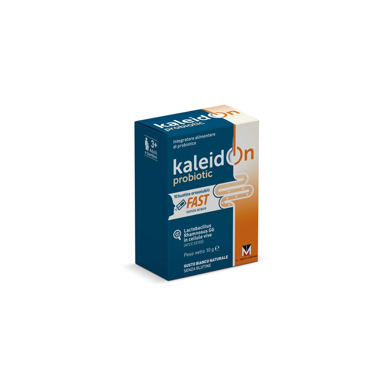 A. Menarini Ind. Farm. Riun. Kaleidon Probiotic Fast Bianco Naturale 10 Buste Orosolubili