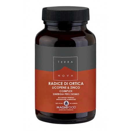 Forlive Terranova Radice Ortica Licopene Zinco Sinergia Uomo 50 Capsule