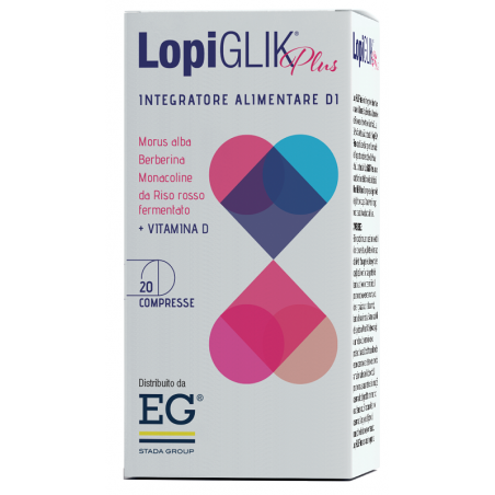 Farmaceutici Damor Lopiglik Plus 20 Compresse