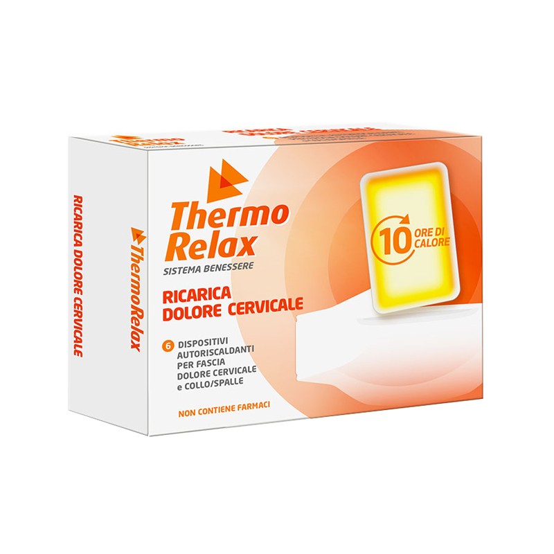 Alsipharma Thermorelax Ricarica Per Fascia Dolore Cervicale 6 Dispositivi Autoriscaldanti