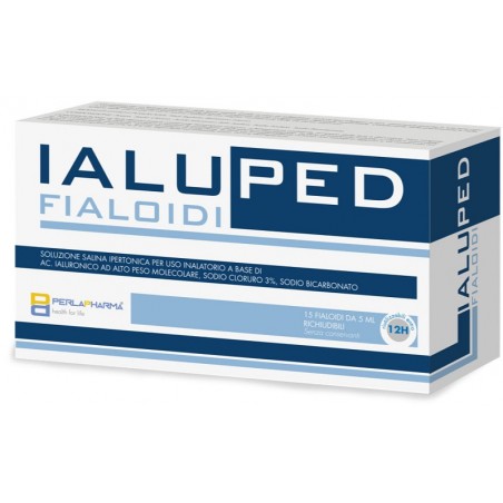 Perla Pharma Ialuped Soluzione Salina Ipertonica 15 Fialoidi 5 Ml