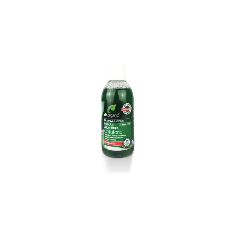 Optima Naturals Dr Organic Aloe Mouthwash Collutorio 500 Ml