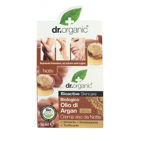 Optima Naturals Dr Organic Argan Night Cream Crema Notte 50 Ml