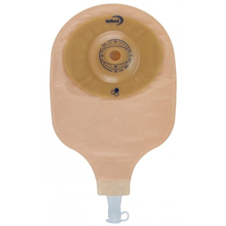 Teleflex Medical Sacca Per Urostomia Trasparente Ritagliabile Aurum Convex Uro Midi Medium Diametro 13-35 Mm 10 Pezzi