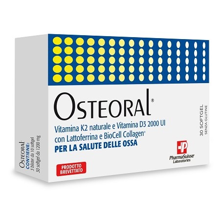 Pharmasuisse Laboratories Osteoral 30 Capsule Molli