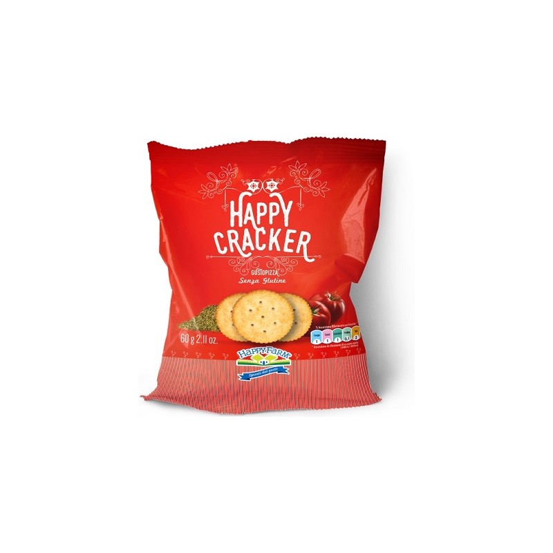 Happy Farm Co. Happy Farm Happy Crackers Gusto Pizza 60 G