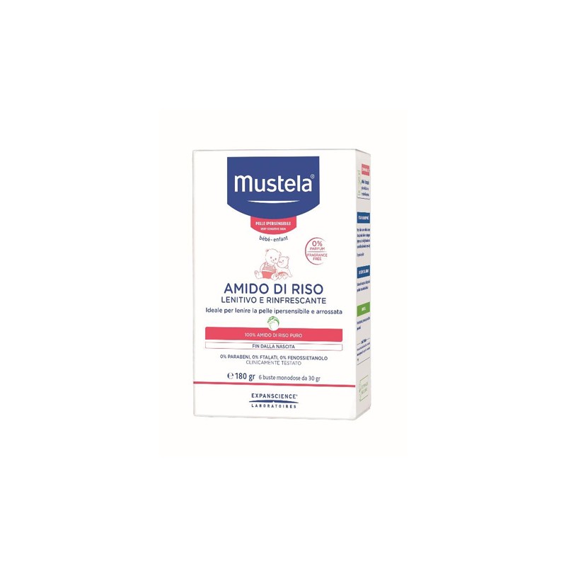 Lab. Expanscience Italia Mustela Amido Di Riso 180 G