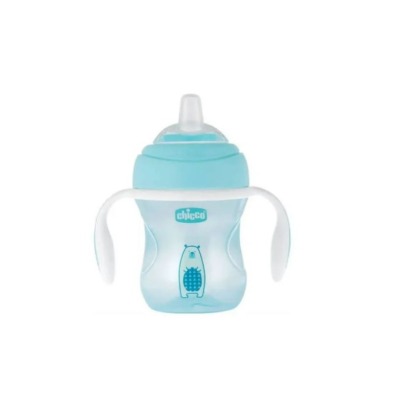 Chicco Tazza Transition Azzurra 4 Mesi