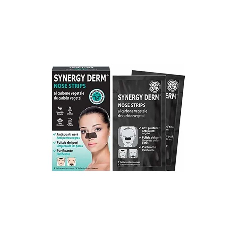 Planet Pharma Synergy Dermatologica Nose Strips 4 Trattamenti Monouso