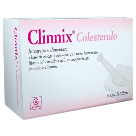 Abbate Gualtiero Clinnix Colesterolo 60 Capsule 625 Mg