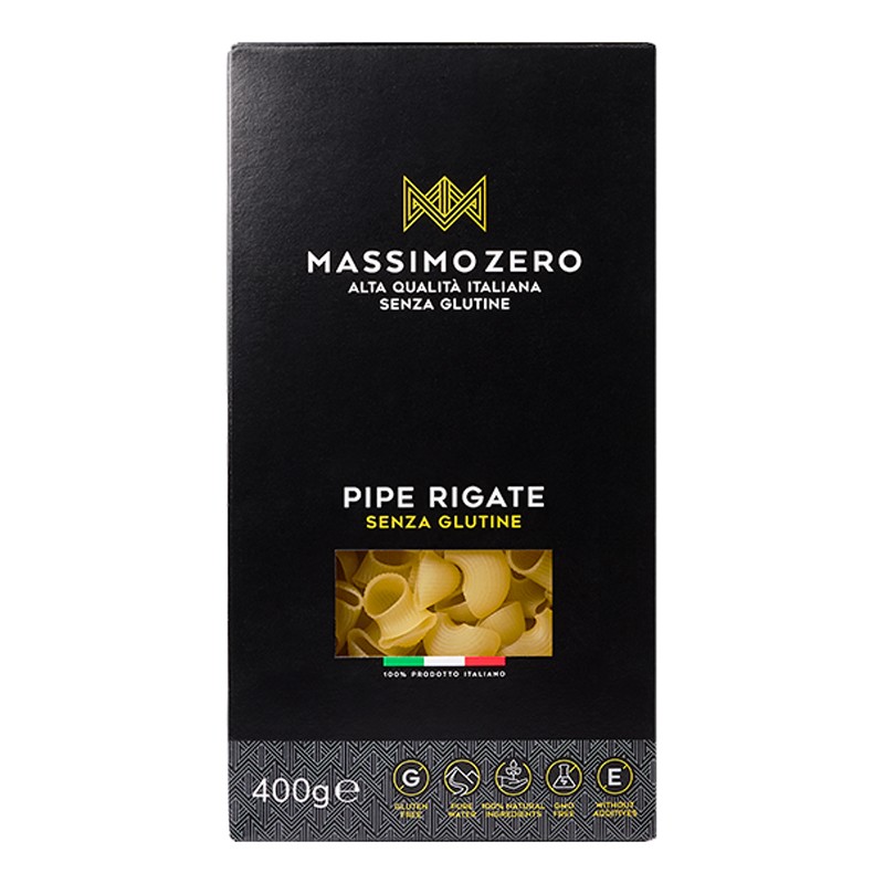 Massimo Zero Pipe Rigate 400 G