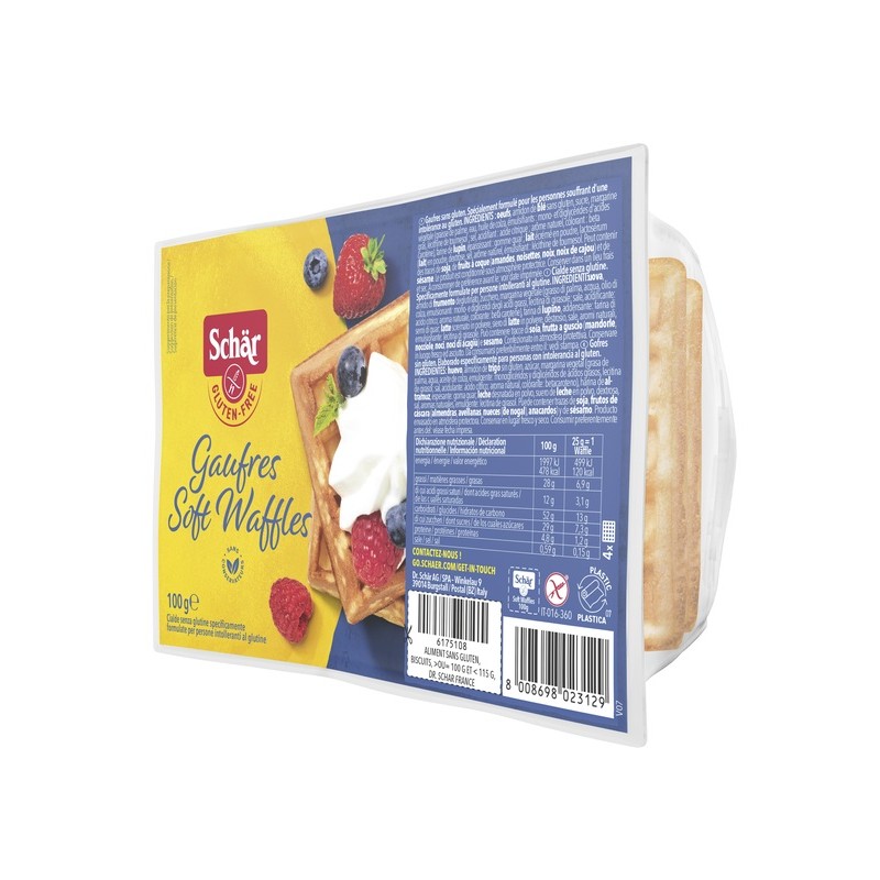 Dr. Schar Schar Gaufre Soft Waffles 100 G