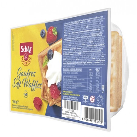 Dr. Schar Schar Gaufre Soft Waffles 100 G