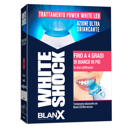 Coswell Blanx White Shock Trattamento Power White Gel 30 Ml Con Bite