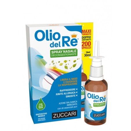 Zuccari Olio Del Re Spray Nasale 30 Ml