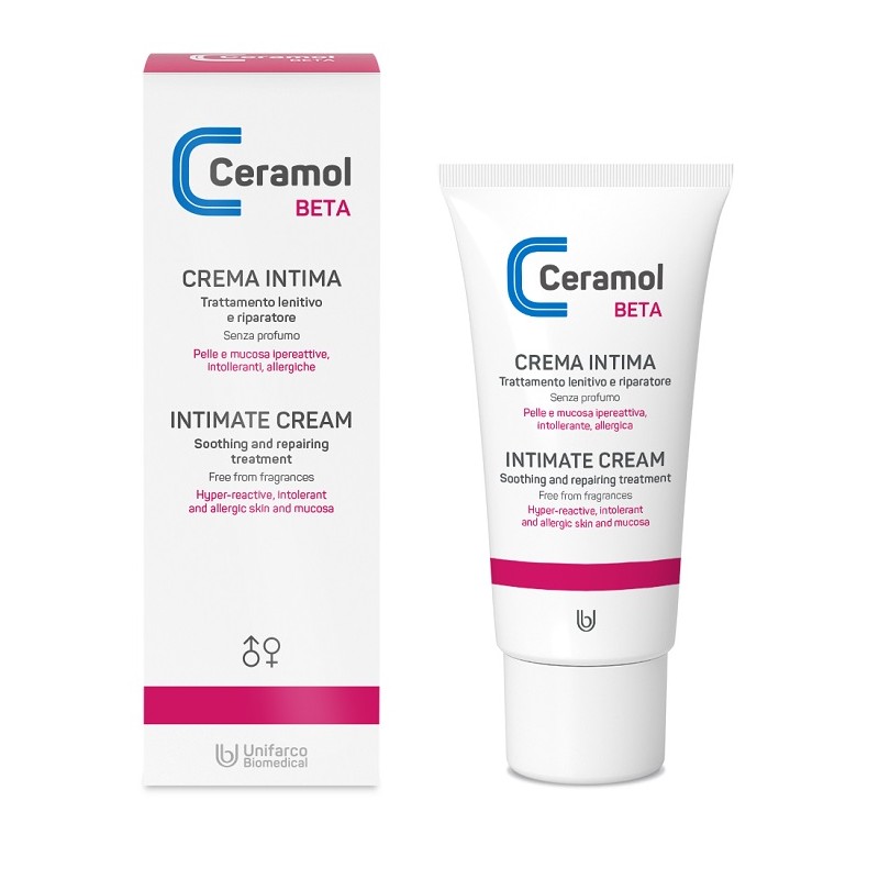 Unifarco Ceramol Beta Crema Intima 50 Ml