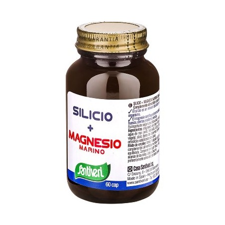 Santiveri Sa Silicio + Magnesio Marino 60 Capsule 28 G