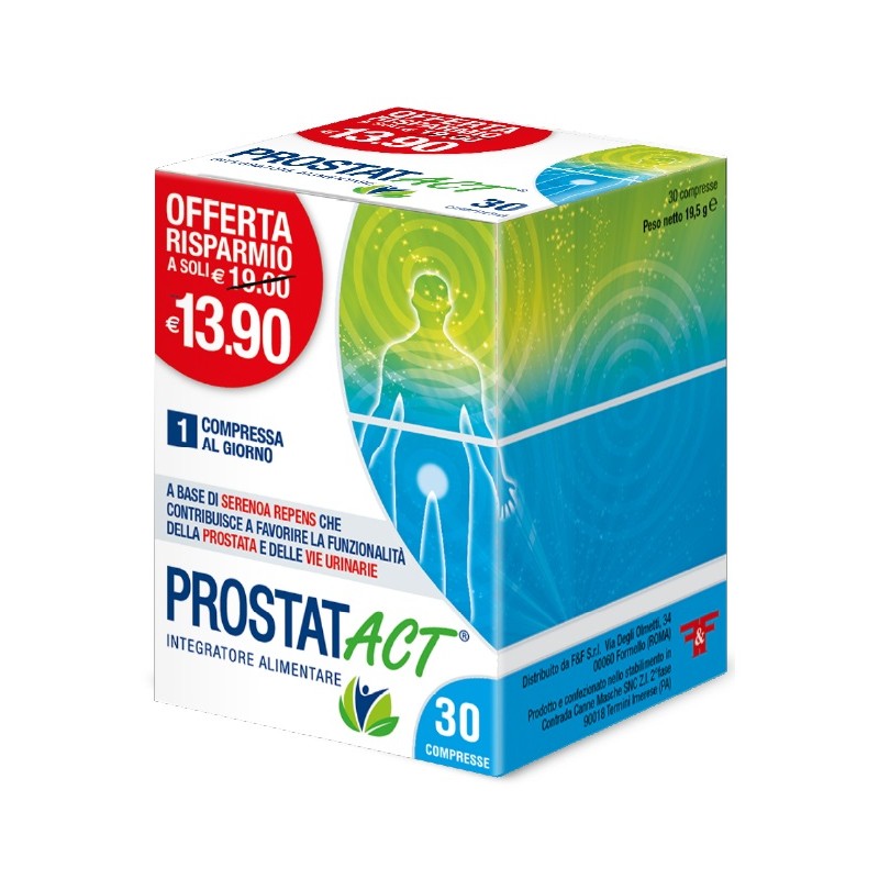 F&f Prostat Act 30 Compresse