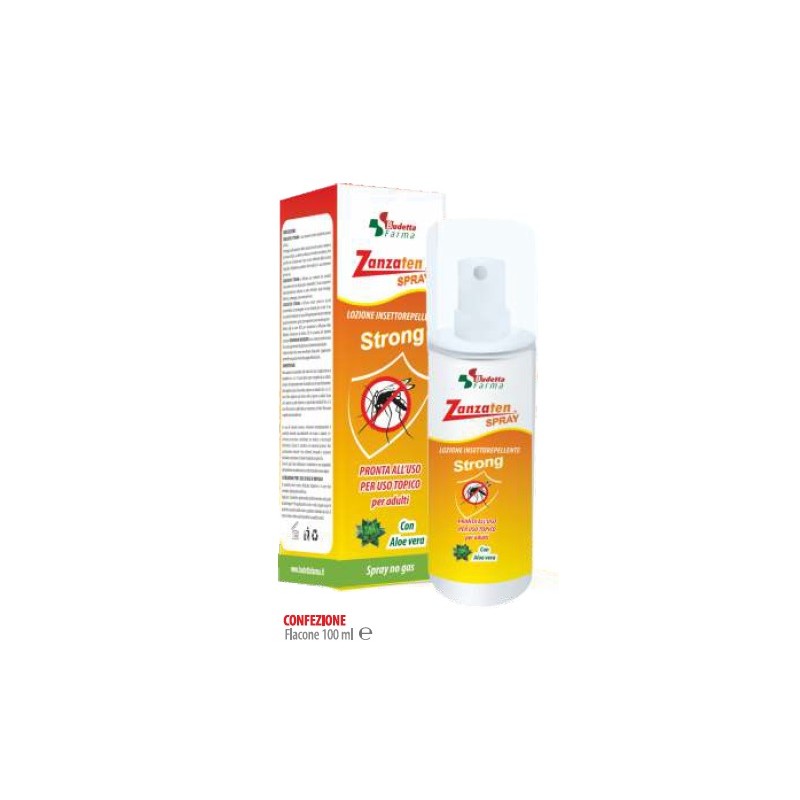 Budetta Farma Zanzaten Spray Strong Prepuntura 100 Ml