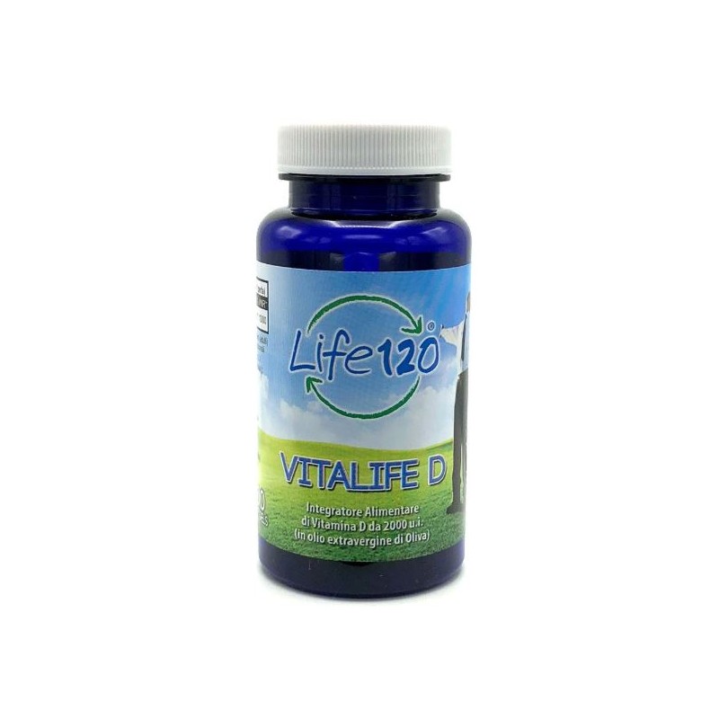 Life 120 Italia Vitalife D 100 Softgel 2000 Ui