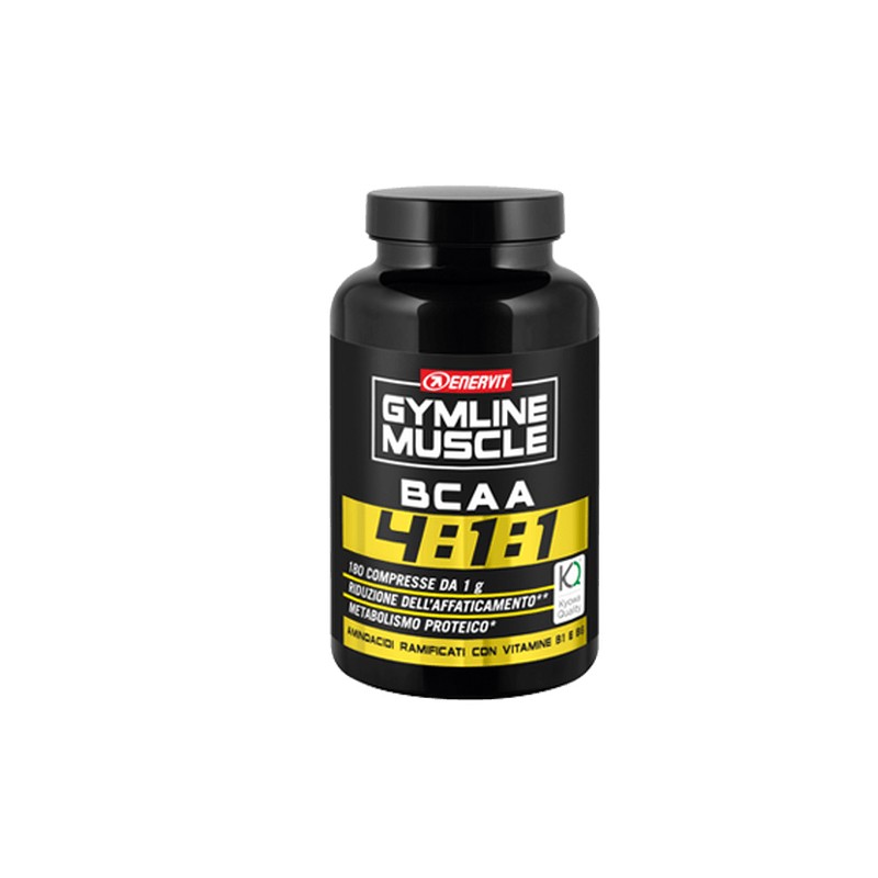 Enervit Gymline Muscle Bcaa 4:1:1 Kyowa Quality Compresse 180 Compresse 180 G