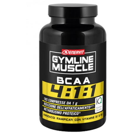 Enervit Gymline Muscle Bcaa 4:1:1 Kyowa Quality Compresse 180 Compresse 180 G