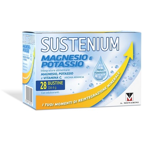 A. Menarini Ind. Farm. Riun. Sustenium Magnesio E Potassio 28 Buste