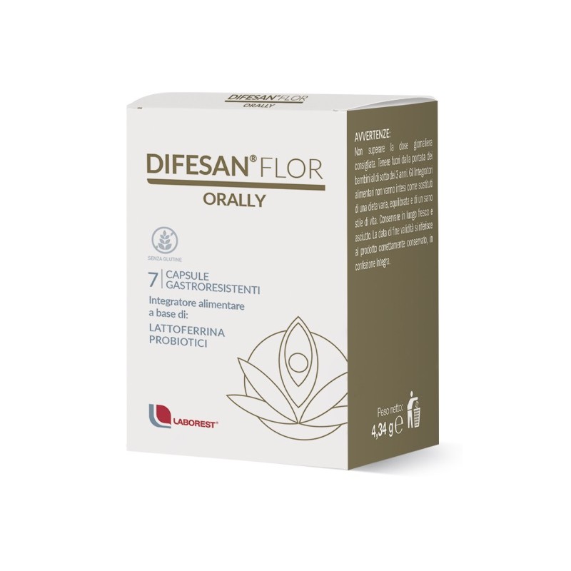 Uriach Italy Difesan Flor Orally 7 Capsule