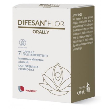 Uriach Italy Difesan Flor Orally 7 Capsule