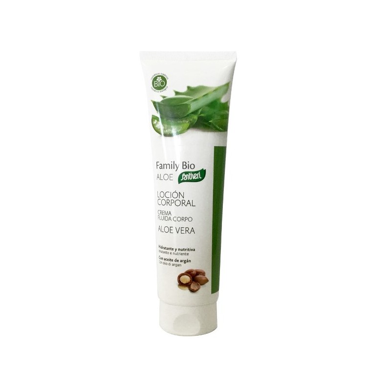 Santiveri Sa Crema Fluida Corpo Aloe Vera Bio 300 Ml