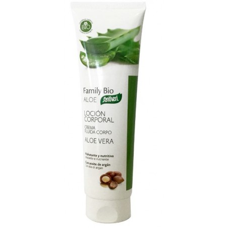 Santiveri Sa Crema Fluida Corpo Aloe Vera Bio 300 Ml