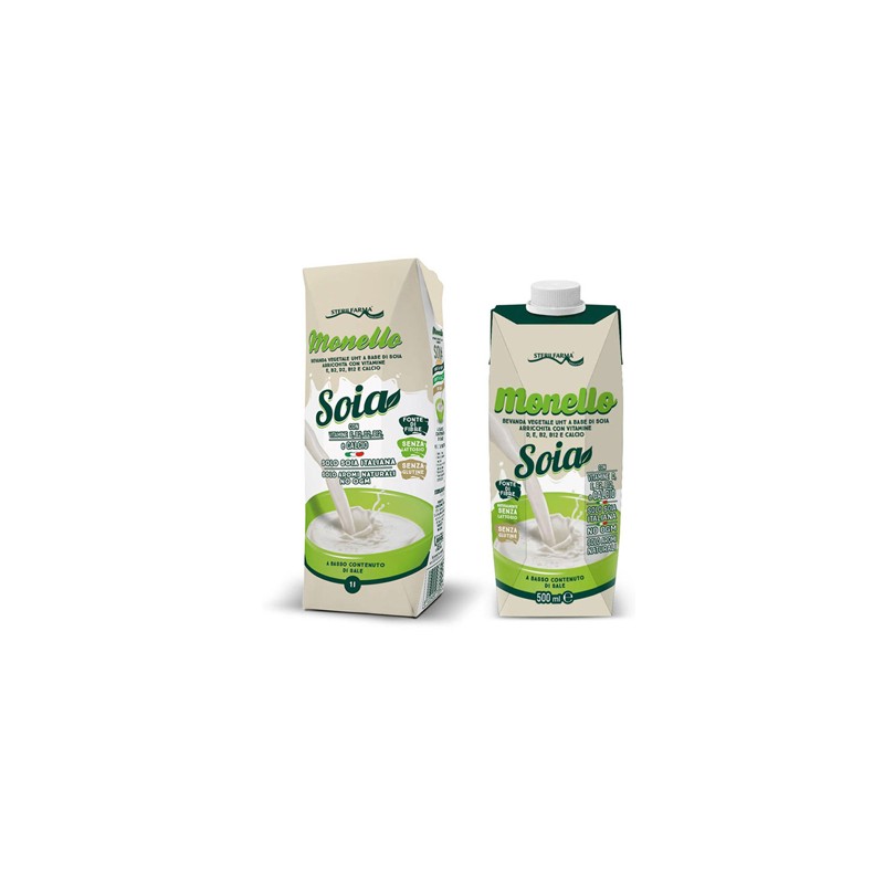 Sterilfarma Monello Soia Bevanda Vegetale 500 Ml